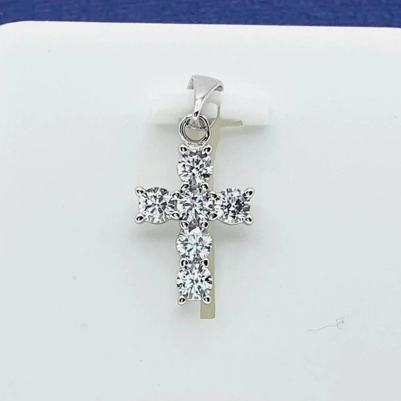 925 Sterling Silver Cubic Zircon Pendant for Women/Girls US925P1059